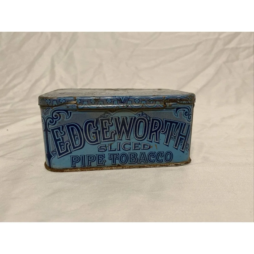 Edgeworth Extra High Grade Sliced Pipe Tobacco Tin Made In Richmond Virginia